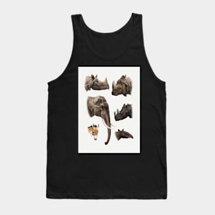 Sticker animal Tank Top